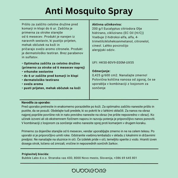 Anti Mosquito Spray (3x100ml)